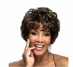 Korbi Peruka Whitney Houston Kratki Sintetični Lasje