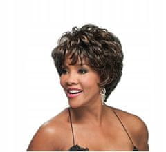Korbi Peruka Whitney Houston Kratki Sintetični Lasje