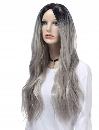 Korbi Siva Ombre Dolga Lasulja, Sintetična, 70cm Style