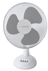 Chinook ventilator, namizni, 30cm, 40W, belo-siv (T-5551-20)