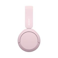 Sony WH-CH520 brezžične slušalke, roza