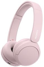 Sony WH-CH520 brezžične slušalke, roza