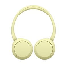 Sony WH-CH520 brezžične slušalke, rumene
