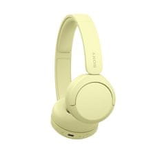 Sony WH-CH520 brezžične slušalke, rumene