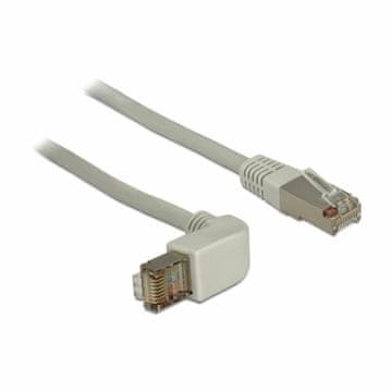 Delock patch SFTP CAT.5e 0,5m siv kotni 83514