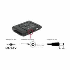 Delock čitalec diskov USB 3.0/IDE-SATA adapter 61486