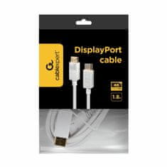CABLEXPERT kabel Displayport 1,8m 4K 60Hz bel CC-DP2-6-W