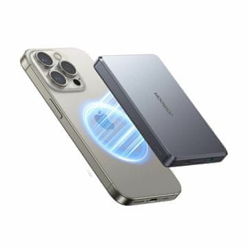 Joyroom prenosna baterija 10.000mAh 20W PowerBank magsafe siva JR-PBM08 Pro