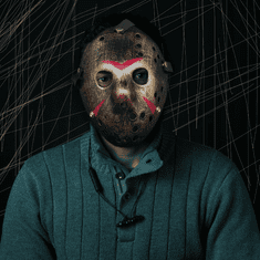 Korbi Maska Jason Voorhees Zlata za Halloween Cosplay