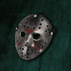 Korbi Maska Jason Voorhees Zlata za Halloween Cosplay