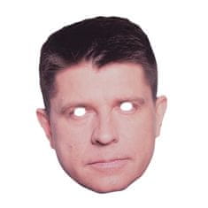 Korbi Politična kartonska maska Ryszard Petru, univerzalna