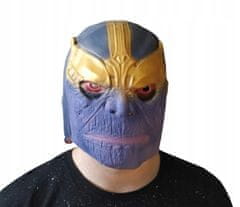 Korbi Thanos Avengers Halloween lateks maska Tanos