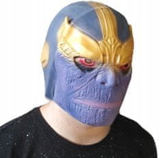 Korbi Thanos Avengers Halloween lateks maska Tanos