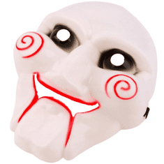 Korbi Žaga Halloween maska Jigsaw Puppet