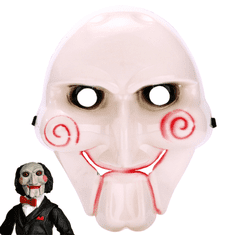 Korbi Žaga Halloween maska Jigsaw Puppet