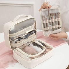 Bodybite Toaletna torbica z več predelki | TOILUXE Bela