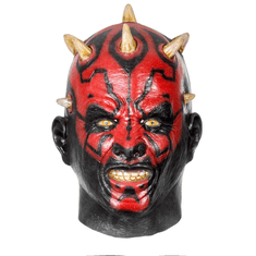 Korbi Profesionalna Lateks Maska Darth Maul Star Wars
