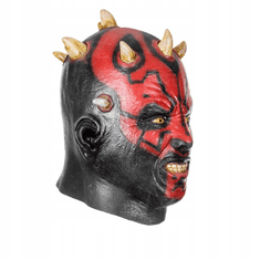 Korbi Profesionalna Lateks Maska Darth Maul Star Wars