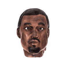 Korbi Profesionalna lateks maska Kanye West za zabave