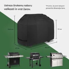 VonHaus prevleka za žar, črna (2502004)