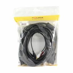 Delock kabel 1:1 SVGA 15 m-m 5m+AVDIO 3,5mm Stereo 84454