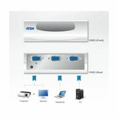 Aten stikalo 2x1 VGA za monitor VS291
