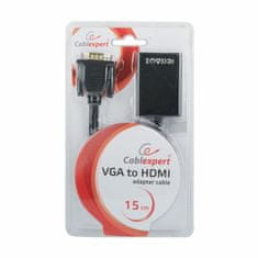 Gembird Cablexpert adapter VGA M-HDMI Ž+avdio A-VGA-HDMI-01