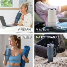 Rosmarino MegaCup termo kozarec, 1,1 L, Lila Dream