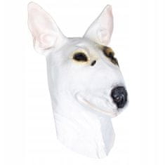 Korbi Profesionalna Lateksova Maska Pitbull – Realistična, Udobna, Idealna za Cosplay in Zabave