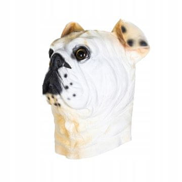 Korbi Profesionalna Lateks Maska Bulldog za Maskarade