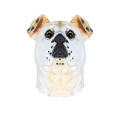 Korbi Profesionalna Lateks Maska Bulldog za Maskarade
