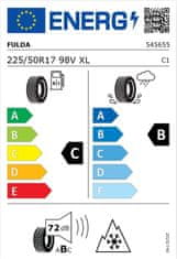 Fulda Celoletna pnevmatika 225/50R17 98V XL MultiControl DOTXX25 545655