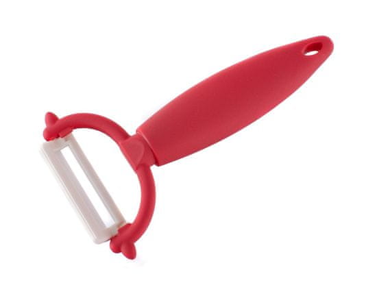 Banquet Keramično strgalo z rezilom tipa "Y", 4 cm, plastični ročaj PINK