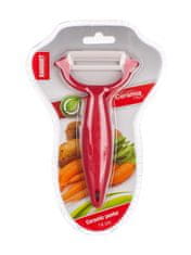 Banquet Keramično strgalo z rezilom tipa "Y", 4 cm, plastični ročaj PINK