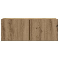 Vidaxl 3 kosi stenske TV omarice Artisan Oak Engineered Wood