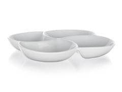 Banquet Razdeljena skleda 26,5x26,5cm porcelan BIANCA