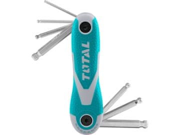 Total imbus ključi THT1061836 Komplet imbus ključev, 8 kosov, 2-8 mm, s kroglico, CrV