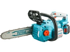 Total Total TGSLI201286 Baterija za motorno žago 900W, BREZKRTAČNA, 20V Li-ion, 4,0Ah (2x), polnilec, 30cm