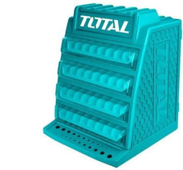 Total Omarica za svedre TAKD2688, dimenzije 340x320x430mm, 4 nadstropja, 8 predelkov na vsakem nadstropju