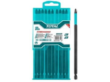 Total Udarni izvijačni nastavki TACIM16T25103, 250mm, S2, set of 10 pcs, industrial