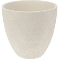 ProGarden Lonec za rože KO-066900330 Komplet 3 keramičnih cvetličnih lončkov, beli