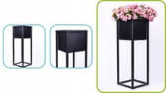 HOMESTYLING Homestyling KO-NB1850020 Visok cvetlični lonec z držalom 21 x 70 cm