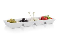 Banquet Razdeljena skleda 33,7x13,7cm porcelan BIANCA