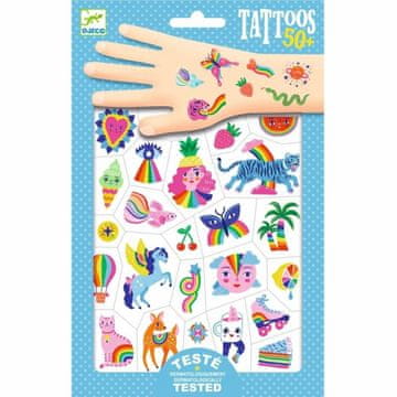 Djeco Tattoo Rainbow