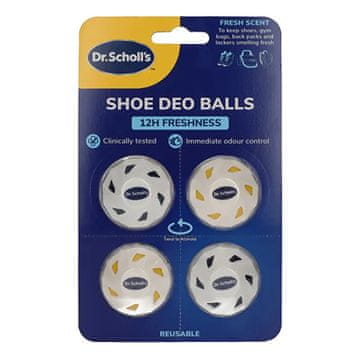 Scholl Shoe Deo Balls 4 kos