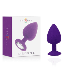 Intense ANALNI ČEP Intense Shelki Purple Large