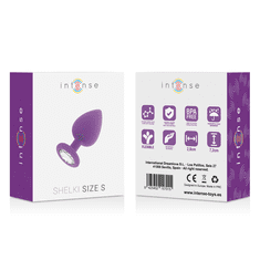 Intense ANALNI ČEP Intense Shelki Purple Small