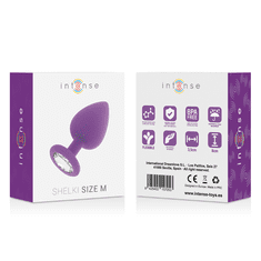 Intense ANALNI ČEP Intense Shelki Purple Medium