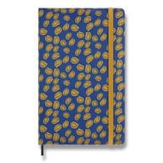 Moleskine Dnevnik UNI Professional Silk Diary - trda vezava L, tedenski, nedatirano, modra barva