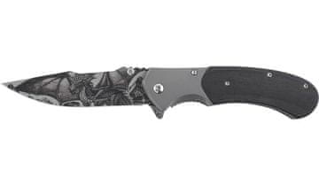 Ausonia Žepni nož s 3D vzorcem zmaja 18 cm, 26363